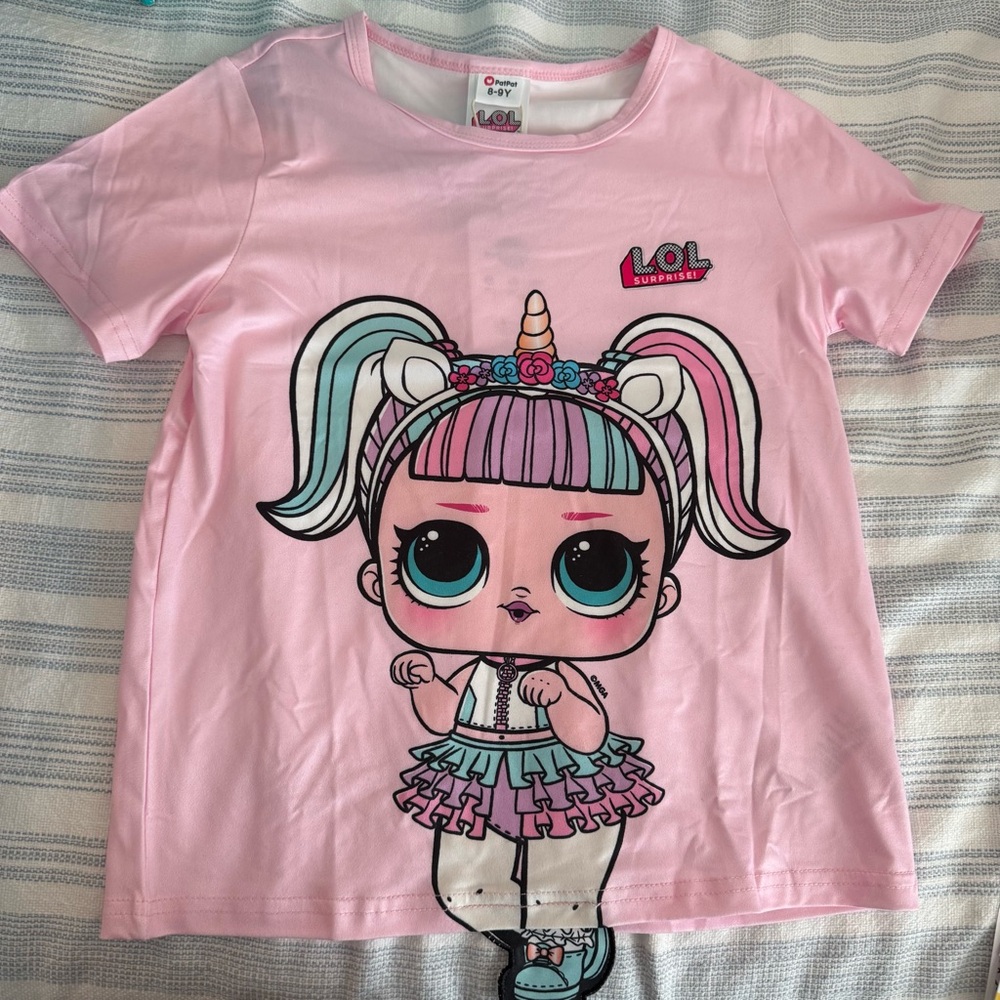 LOL Surprise Doll T-shirt, NWT, size 8-9